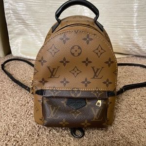Louis Vuitton Reverse Palm Springs Mini Backpack